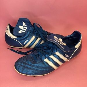 Adidas Profi Liga Blue Vintage Cleats Size 11